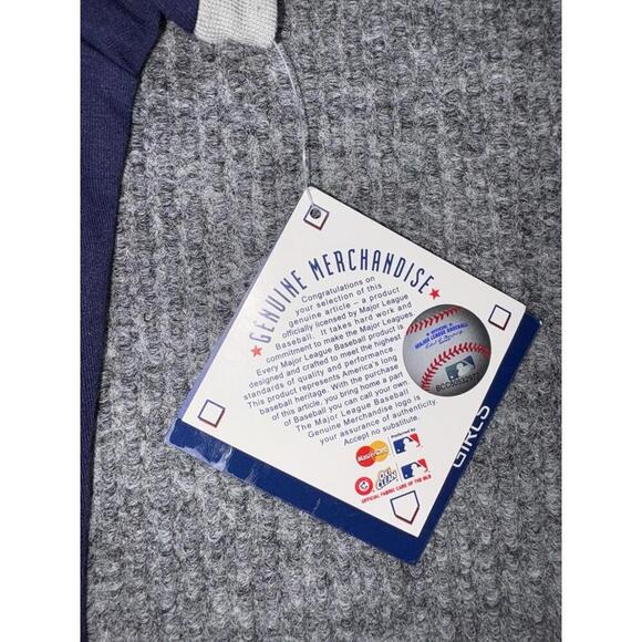 Girls MLB Genuine Merchandise New York NY Yankees Dress Size Large 14 NWT - Picture 4 of 9